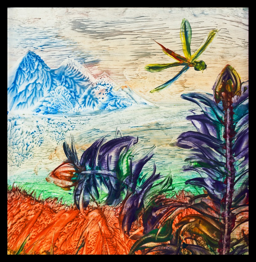 Wax painting - Dreamland